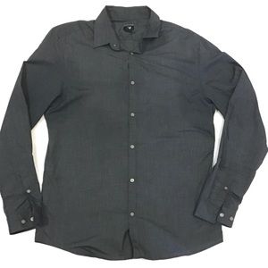 H&M Easy iron gray dress shirt